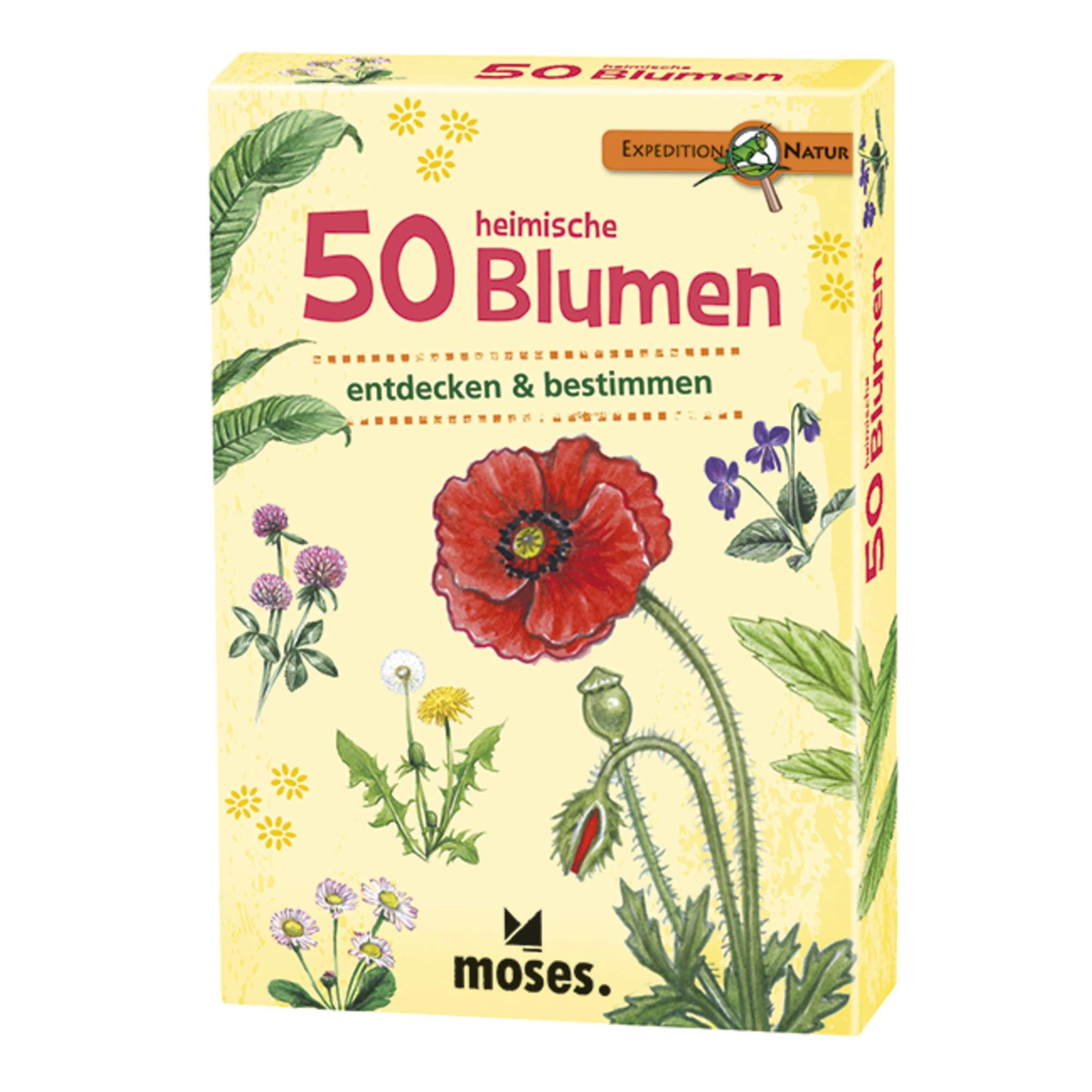 Moses Verlag EXPEDITION NATUR 50 HEIMISCHE BLUMEN Kinder 3 Moses Verlag EXPEDITION NATUR 50 HEIMISCHE BLUMEN Kinder