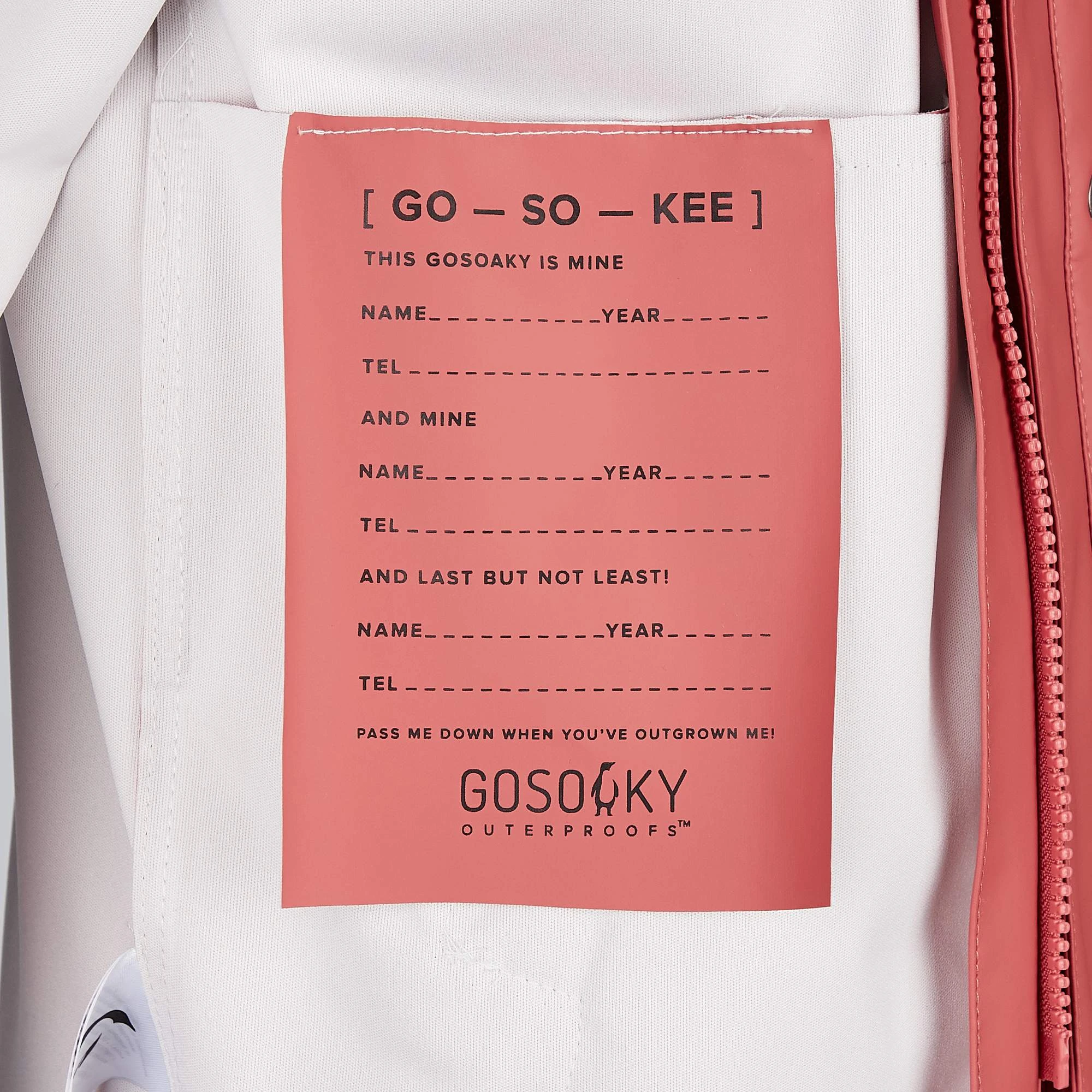 GOSOAKY SNAKE PIT Kinder - Doppeljacke 9 GOSOAKY SNAKE PIT Kinder - Doppeljacke – Bild 7